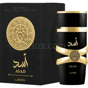Lattafa Asad for men Eau De Parfum Spray 3.4 oz