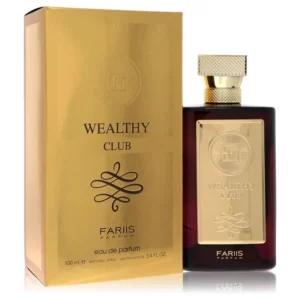 Fariis WEALTHY CLUB Long Lasting Eue De Perfume 100ML Natural Elegant Fragrance